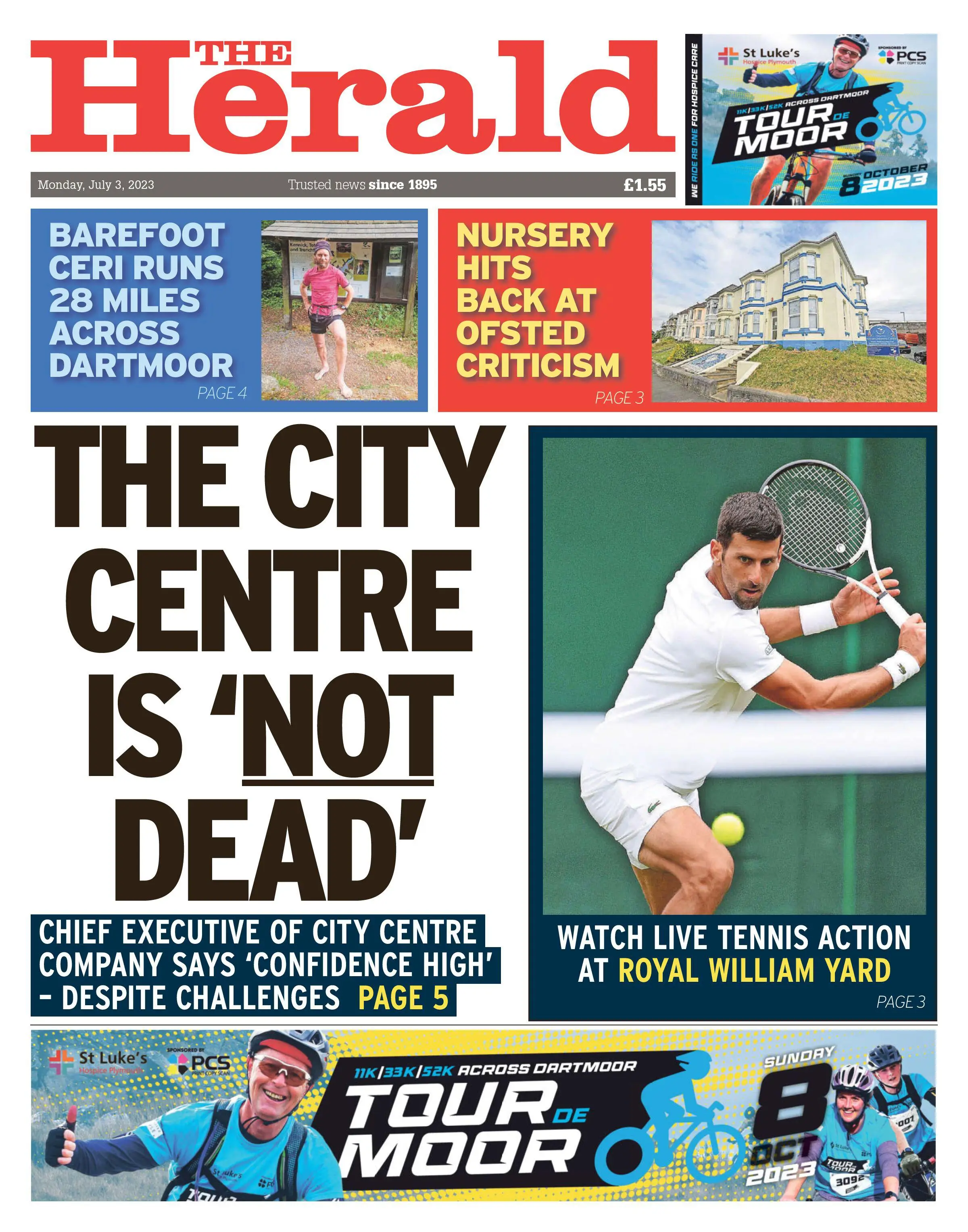 Plymouth Herald 03 July 2023 / AvaxHome