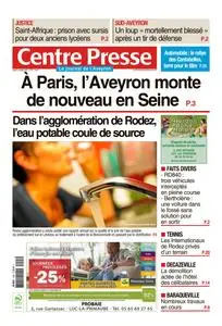 Centre Presse Aveyron - 5 Octobre 2023