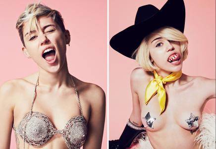 Miley Cyrus by Olivia Malone for Bangerz Tour Book