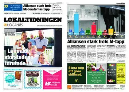 Lokaltidningen Höganäs – 15 september 2018