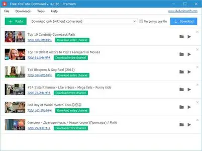 Free YouTube Download 4.3.22.713 Premium Multilingual