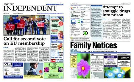 Enfield Independent – April 18, 2018