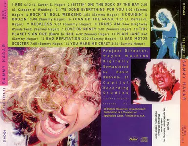 Sammy Hagar - The Best Of Sammy Hagar (1992)