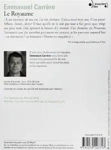 Emmanuel Carrère, "Le Royaume"