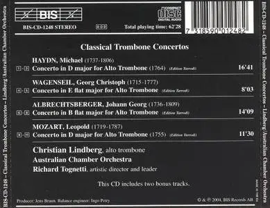 Christian Lindberg, Australian Chamber Orchestra, Richard Tognetti - Classical Trombone Concertos (2004)