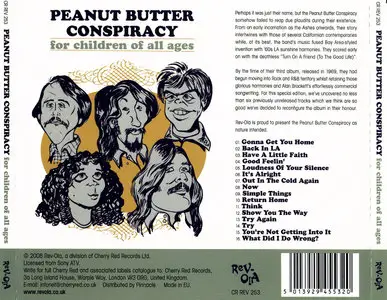 The Peanut Butter Conspiracy - For Children Of All Ages (1969) [Reissue 2008]