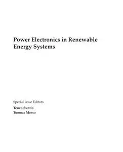 Power Electronics in Renewable Energy Systems