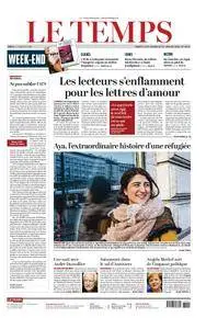 Le Temps - 13 janvier 2018