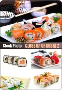 Close up of sushi 2 - Stock Photo
