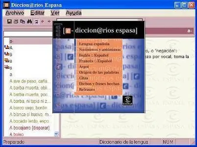 Diccionario de Sinónimos y Antónimos - Espasa Calpe