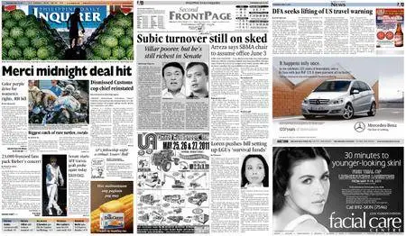 Philippine Daily Inquirer – May 12, 2011