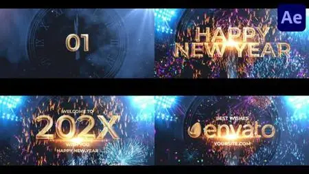 Happy New Year Countdown for After Effects 49371358