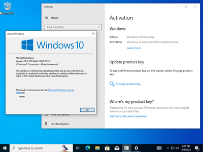 Windows 10 Enterprise 22H2 build 19045.3271 (x64) With Office 2021 Pro Plus Multilingual Preactivated