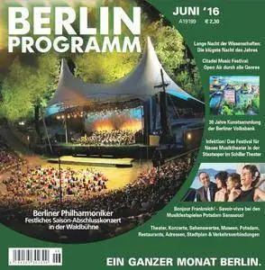 Berlin Programm - Juni 2016