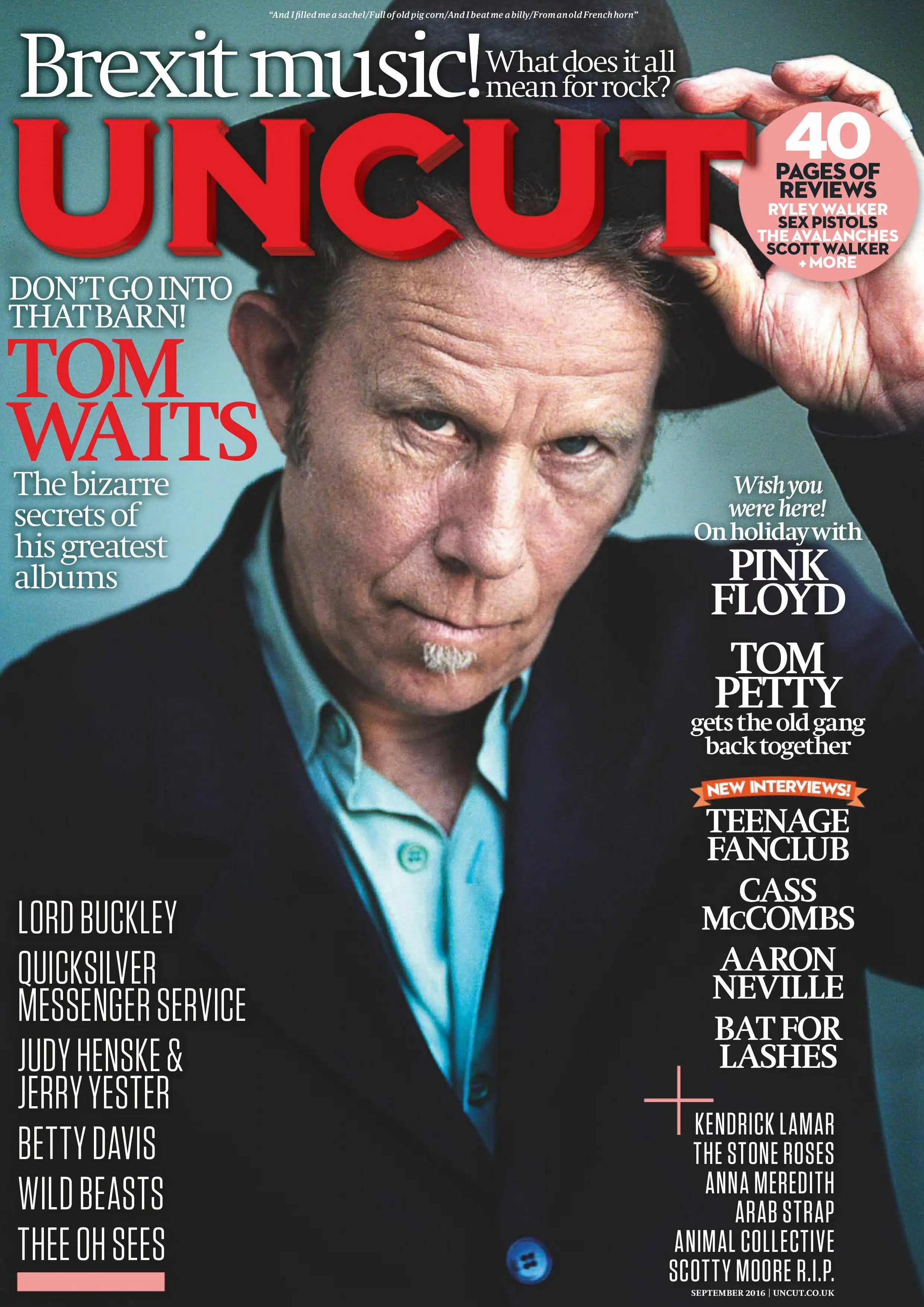 Мур рип. Uncut Magazine.