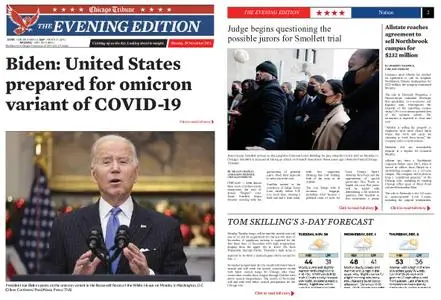 Chicago Tribune Evening Edition – November 29, 2021