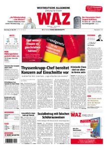 WAZ Westdeutsche Allgemeine Zeitung Essen-West - 16. Mai 2019