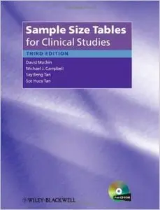 Sample Size Tables for Clinical Studies (3rd edition)