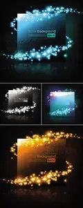 Sparkling Frames Vector