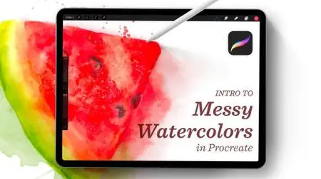 Intro to Messy Watercolors in Procreate