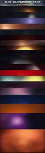20 HD Blur Backgrounds Set