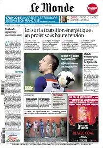 Le Monde et Suppléments - Dimanche 8 Lundi 9 Juin 2014