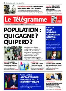 Le Télégramme Guingamp – 30 décembre 2020