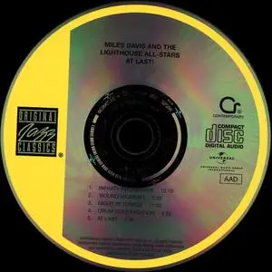 Miles Davis and The Lighthouse All-Stars - At Last! (1953) {Contemporary OJCCD-480-2 rel 1990}