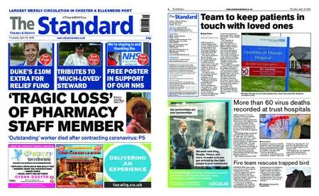 The Standard Frodsham & Helsby – April 16, 2020