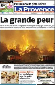 La Provence, du Jeudi 23 Juillet 2009.