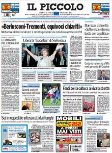 Il Piccolo del 28.10.2009