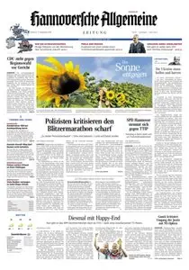 Hannoversche Allgemeine Zeitung - 17.09.2014