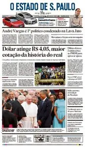 O Estado de São Paulo - 23 de setembro de 2015 - Quarta