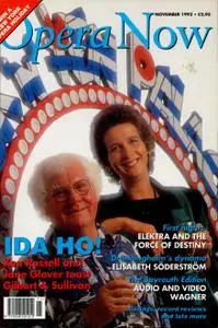 Opera Now - November 1992