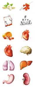 Medical Icons Vector 2