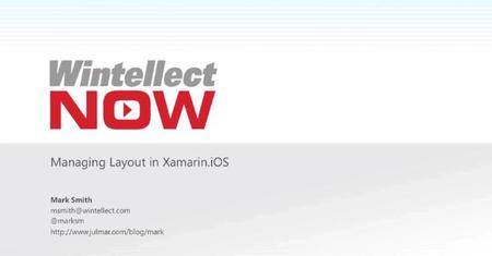 Managing Layout in Xamarin.iOS