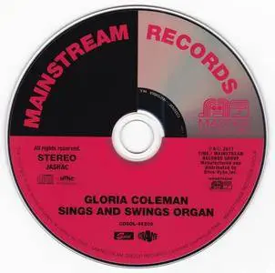 Gloria Coleman - Sings And Swings Organ (1971) {2017 Japan Mainstream Records Master Collection Series CDSOL-45209}