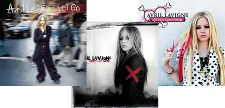 Avril Lavigne: Let Go `02, Under My Skin `04, The Best Damn Thing `07