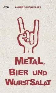 Metal Bier und Wurstsalat