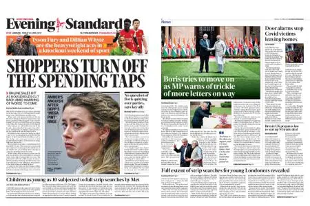 London Evening Standard – April 22, 2022