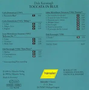 Toccata in blue / Dale Kavanagh (2000) 