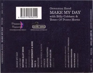 Orrenmaa Band+Billy Cobham & Tower Of Power Horns - Make My Day (2008) {Nordic Notes}