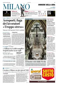 Corriere della Sera Milano - 31 Agosto 2024