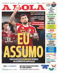 A Bola - 13 Setembro 2025