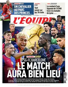L’equipe du Vendredi 8 Août 2025