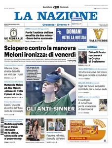 La Nazione Grosseto Livorno - 8 Novembre 2025