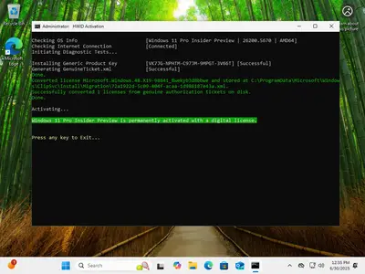 Windows 11 Pro v25H2 Build 26200.5670 Preactivated (Insider Preview)