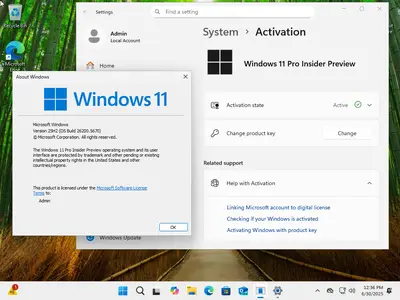 Windows 11 Pro v25H2 Build 26200.5670 Preactivated (Insider Preview)