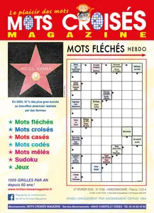 Mots Croisés Magazine N.3156 - 27 Février 2025