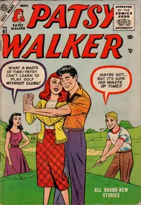 Patsy Walker 061 (Atlas 1955) (c2c) (Bad Kitty